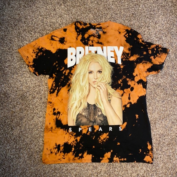 Other - Britney Spears bleached band T
